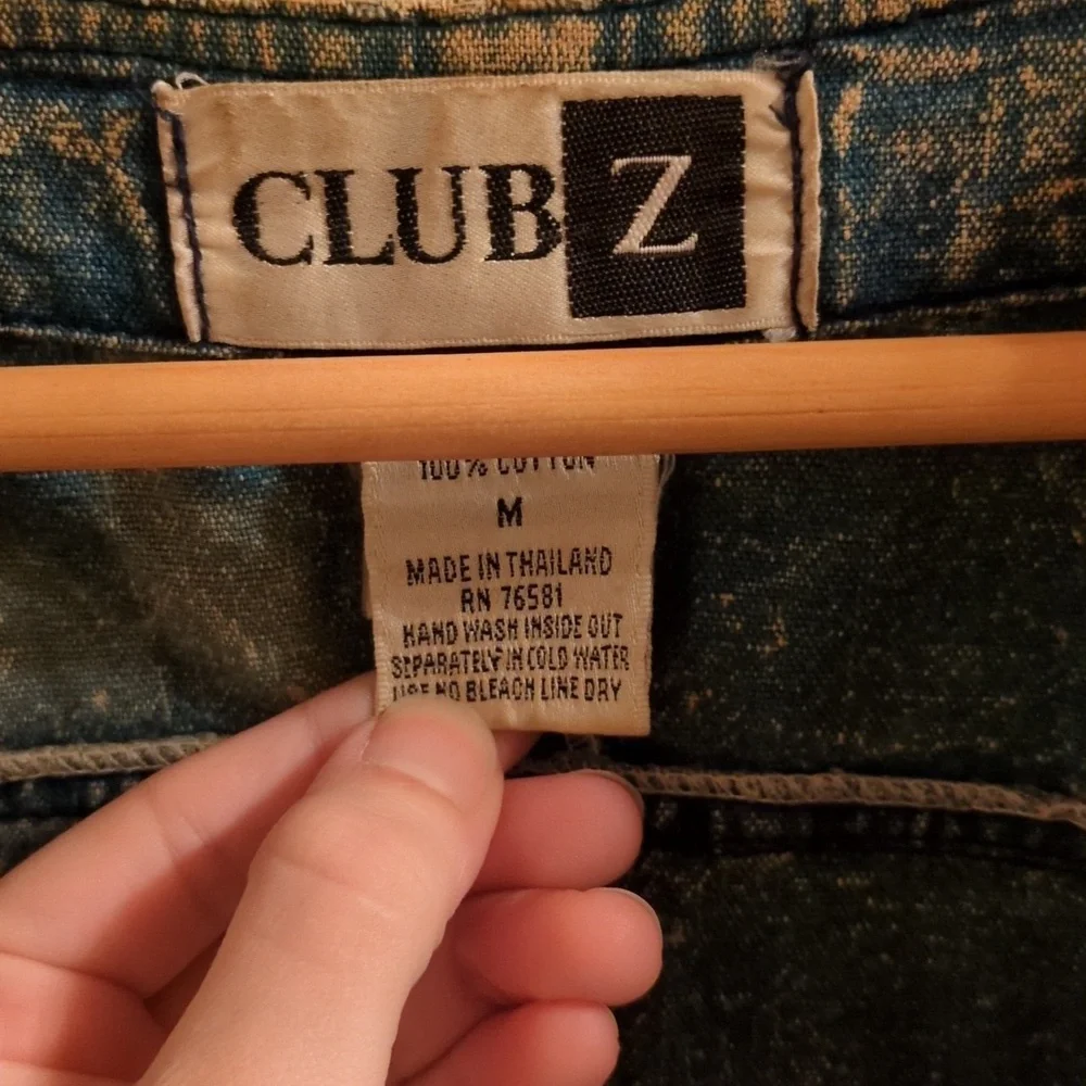 80s Denim Jacket with Embellishments - Picture 2 of 3